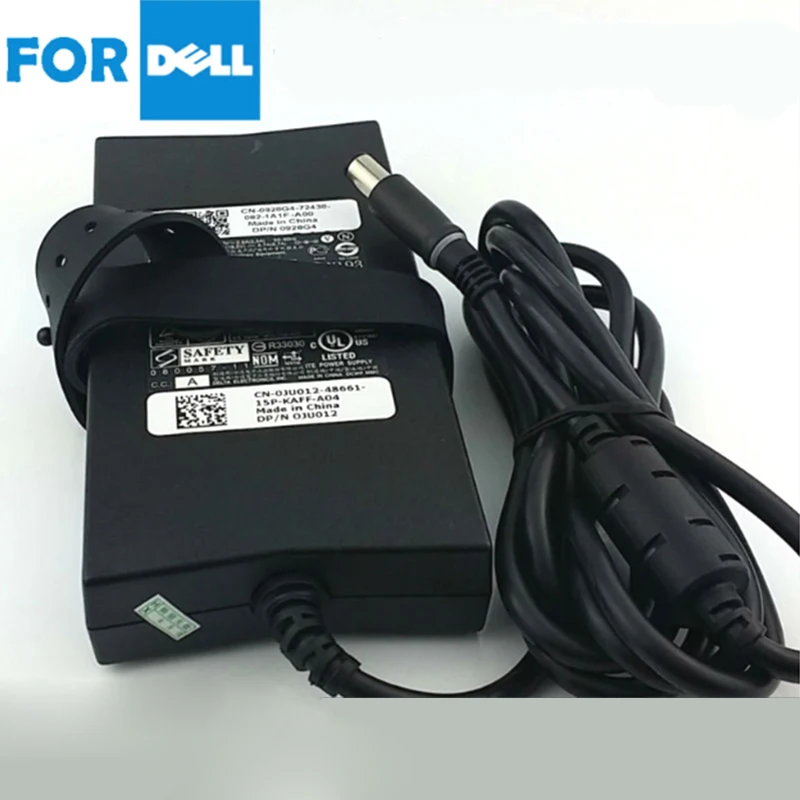 Basix натуральная 19,5 V 7.7A 150 W адаптер переменного тока Зарядное устройство Питание для ноутбука Dell Alienware M14X M15X PA-5M10 P08G AC Зарядное устройство адаптер