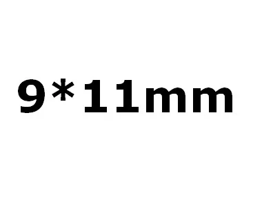 10 шт. Овальный Форма 8*10mm-15*20 мм AAAAA лаванды кубического циркония камень синтетический камень CZ - Цвет: Черный