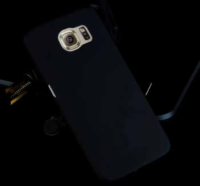 Полное покрытие Роскошный Матовый Жесткий пластик чехол для samsung Galaxy A3 A5 A7 J3 J5 J7 S3 S4 S5 S6 S7 S8 S9 A9 A750 - Цвет: Черный