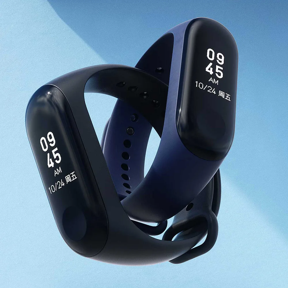 Оригинальный Xiaomi Mi Band 3 умный спортивный браслет трекер монитор сердечного ритма