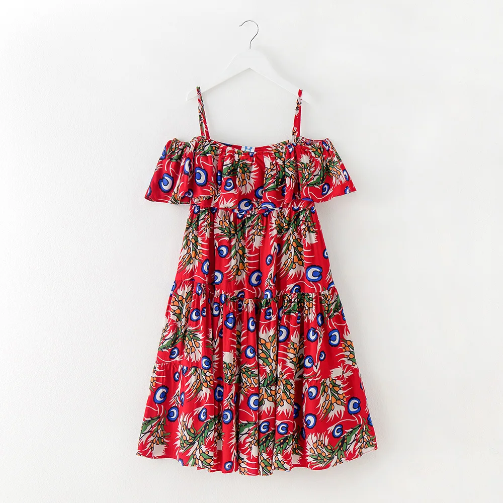 2019 Summer Holiday Dresses For Girls Teenagers School Teen Clothes 6 7 8 10 12 14 Years Sundress The Dress Robe Fille | Детская одежда
