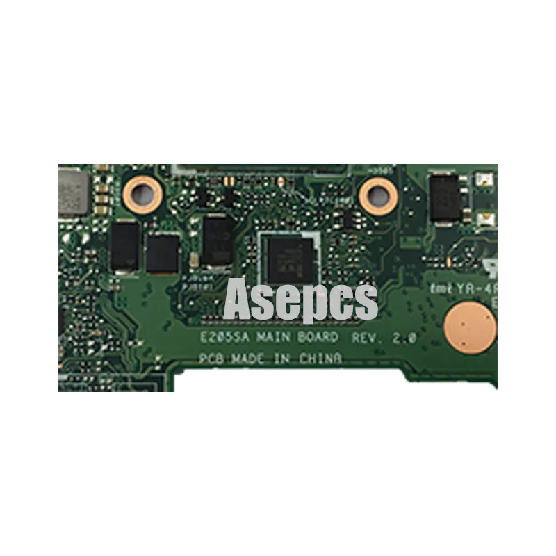 E205SA материнская плата для ноутбука For Asus E205S tp200sA тестовая N3050 CPU 4 Гб RAM 32 |