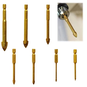 OOTDTY набор сверл для керамической плитки 14 дюйма с шестигранным хвостовиком для патронов