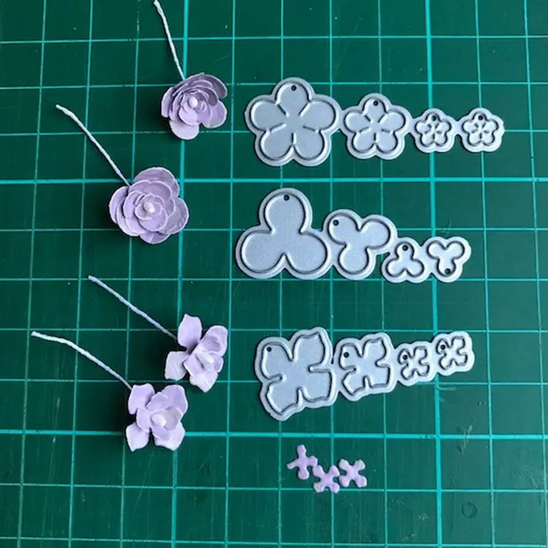 3 шт./компл. пресс форма для ножей металлические режущие штампы скрапбукинга из