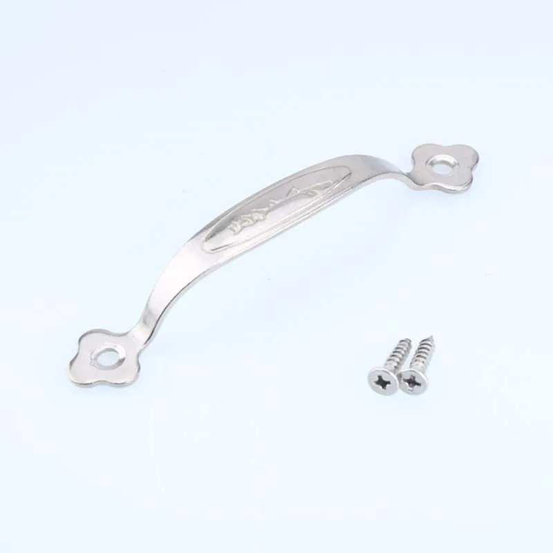 Ручки из нержавеющей стали для кухонных шкафов простые ручки выдвижных ящиков 4 5