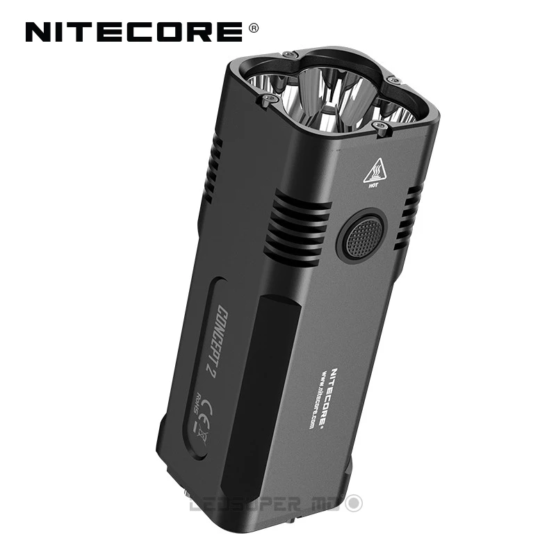 Новое поступление, Nitecore Concept 2 CREE XHP35 HD светодиодный фонарь светильник 6500 люменов, супер яркий светильник-вспышка с дальностью луча 398 м