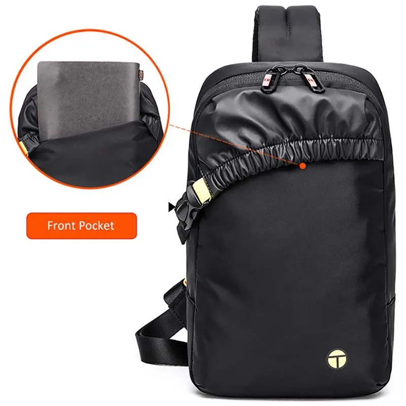 Tangcool 8038 модные мужские сумки через плечо нагрудный пакет короткая