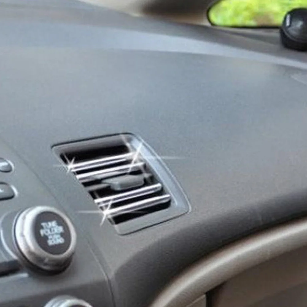 6 метров Автомобильная хромированная стильная лента для кромки корпуса двери