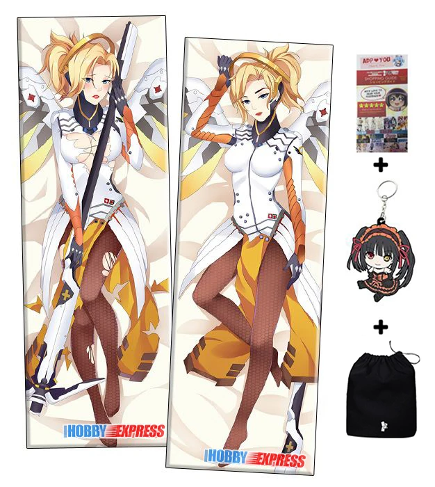 

Hobby Express Mercy - OW Dakimakura Japanese Hugging Body Pillow Cover ADP69014