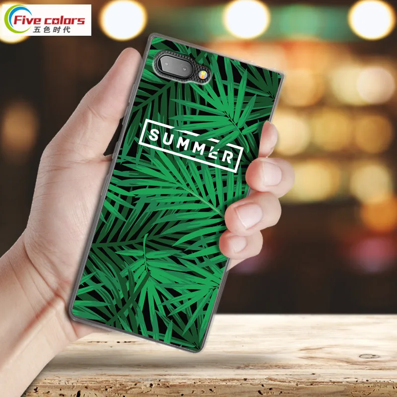 For BlackBerry KEY2 case Soft capas KEY 2 cover Pattern cases key2 BBF100-4 back shell |