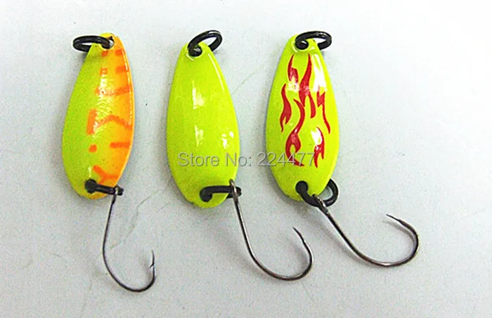 2 г приманка с одним крючком ложка для ловли со льдом металлическая пресной воды