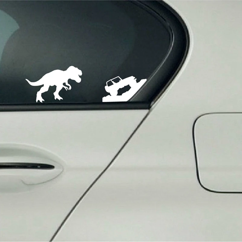 Автомобильные наклейки для Jeep T rex Tyrannosaurus Rex виниловые с динозавром Car Window