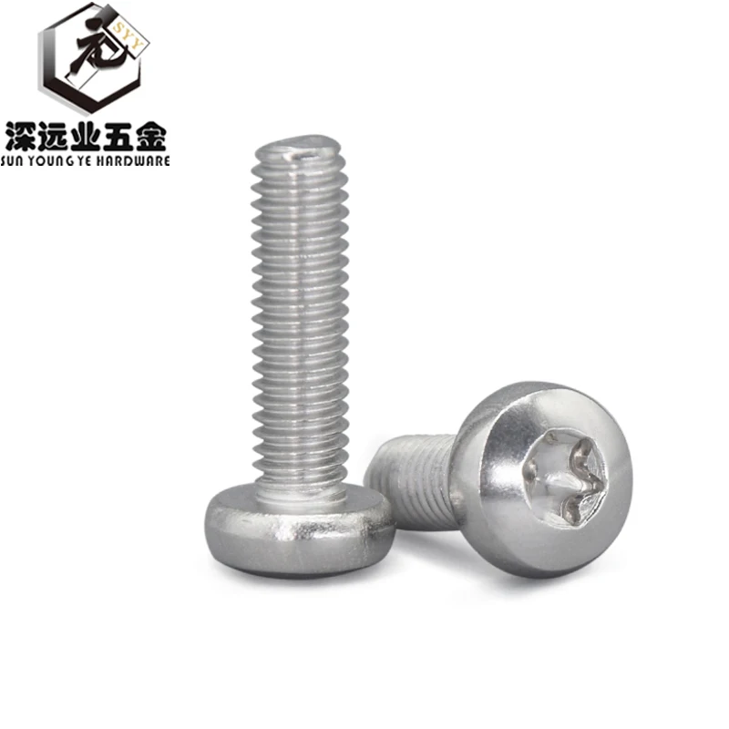 DIN7985 M4 304 нержавеющая сталь головка сковороды Torx машина безопасности винты/GB2672