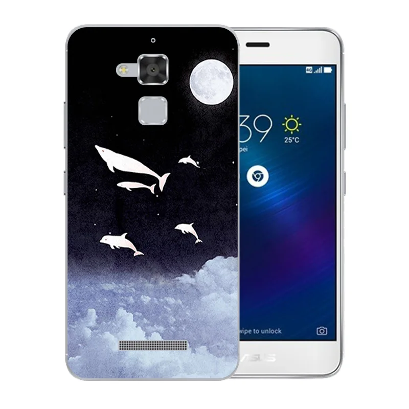 Высокое качество задняя крышка для ASUS Zenfone 3 Max ZC520TL 5 2 дюйма Пинки шаблон мягкие