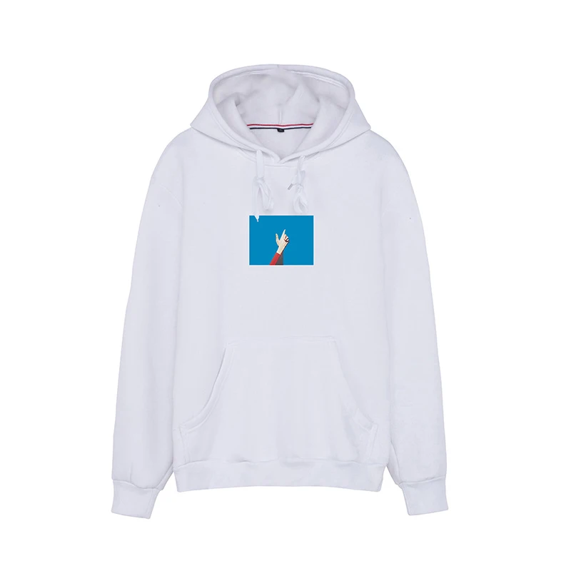 Autumn Men Sportswear Fashion Brand Personality Print Mens Hoodies Pullover Hip Hop Solid Tracksuit Sweatshirts | Мужская одежда