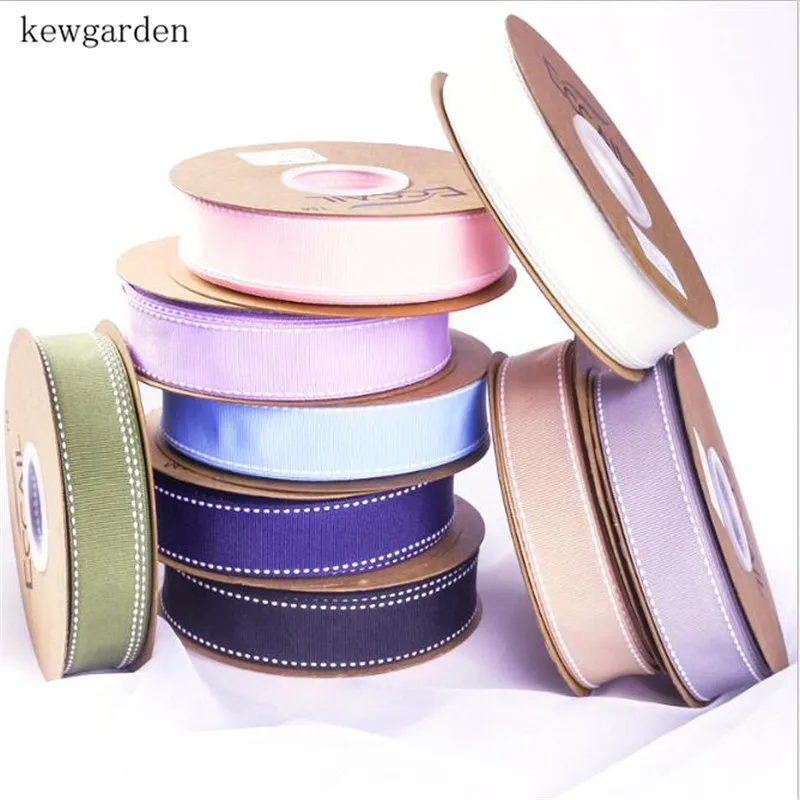 Kewgarden оптовая продажа 38 мм 25 9 пунктирная льняная белая фотолента лента для