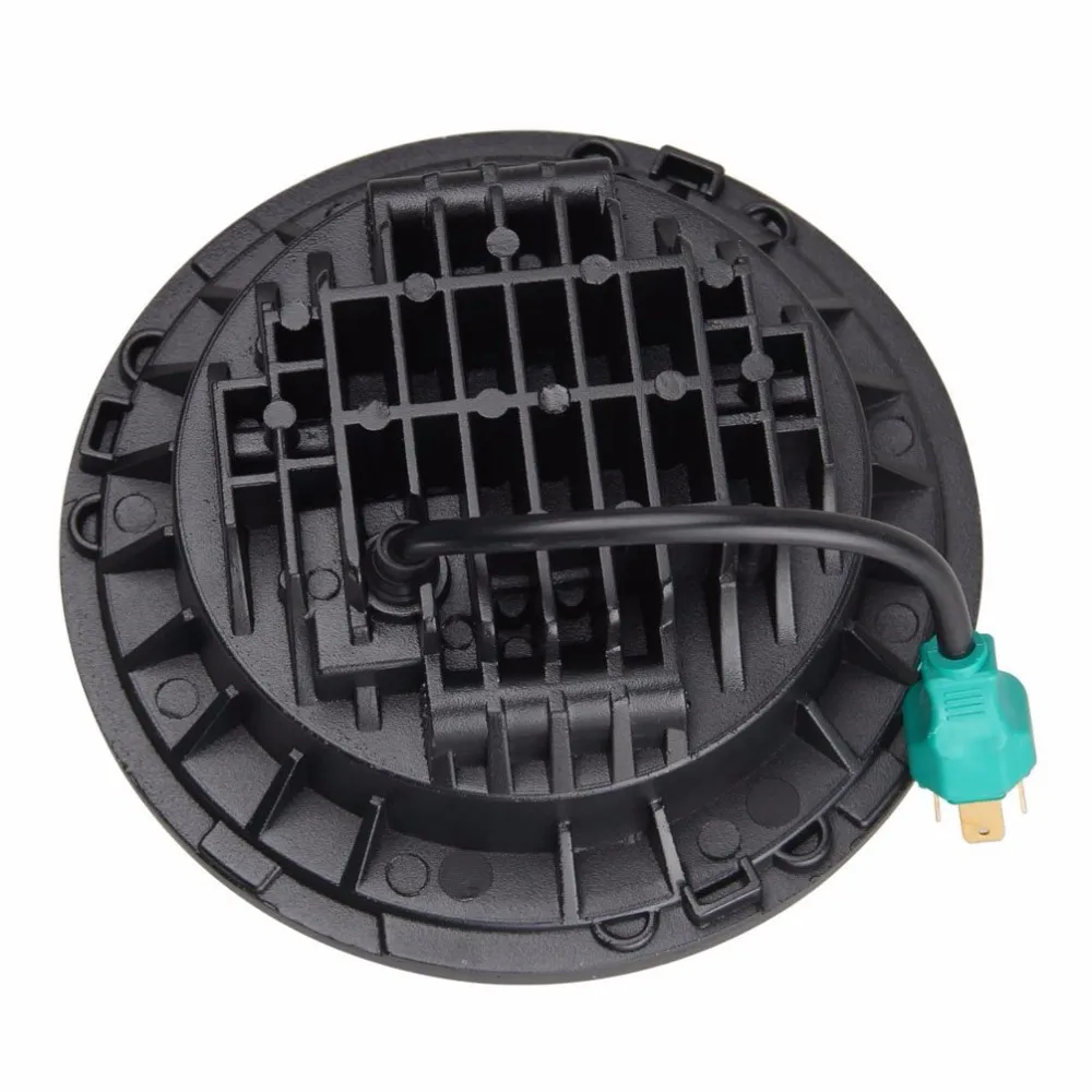 Акция 2016! Новый одна пара 7 дюймовый автомобильный круглый светодиодный фары для