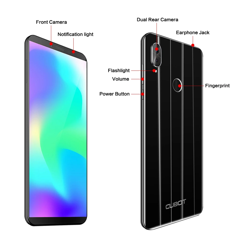 Оригинальный CUBOT X19 4G планшетофон (плафон) 5 93 ''Android 8 1 MT6763T (Helio P23) Восьмиядерный 2
