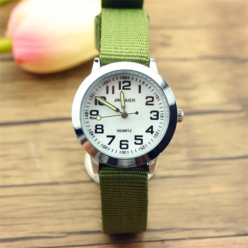 Nazeyt Дети Спорт Смотреть Простой циферблат легко научиться времени маленькие