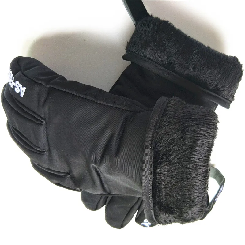 Winter Ski Snowboard Finger Gloves Guantes Nieve Snow Snowmobile Cycling Motorcycle Skiing Sport Windproof Waterproof Gloves