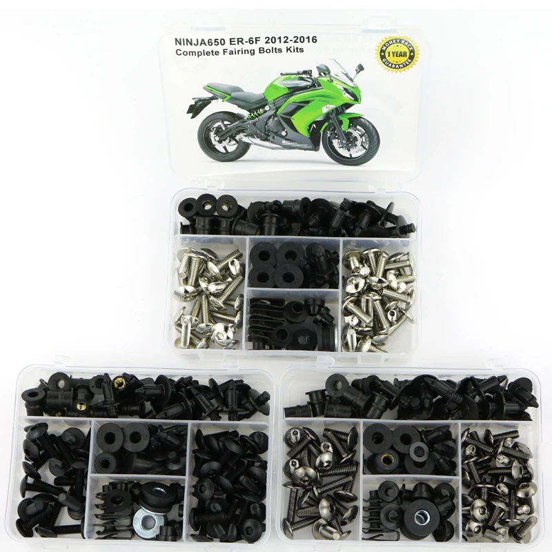 Подходит для Kawasaki Ninja 650 ER 6F ER6F 2012 2013 2014 2015 2016 полный комплект обтекателей стальные