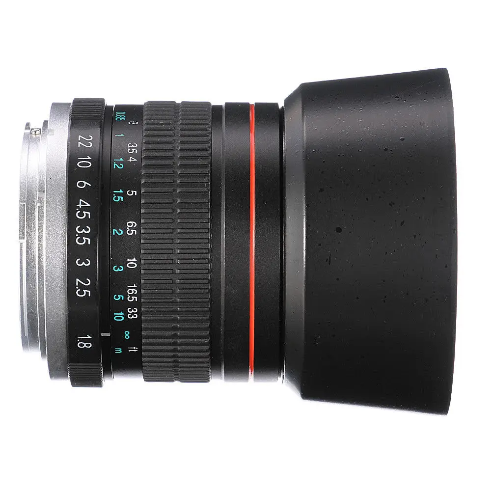 85 мм F/1,8 MF ручной фокус портретный объектив для камеры Nikon D7200 D7500 D5300 D5600 D3400 D750 D90