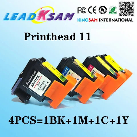 Печатающая головка совместимая с hp11 C4810A C4811A C4812A C4813A 1000 1100 1200 2200 2280 2300 2600 2800 K850 100 500