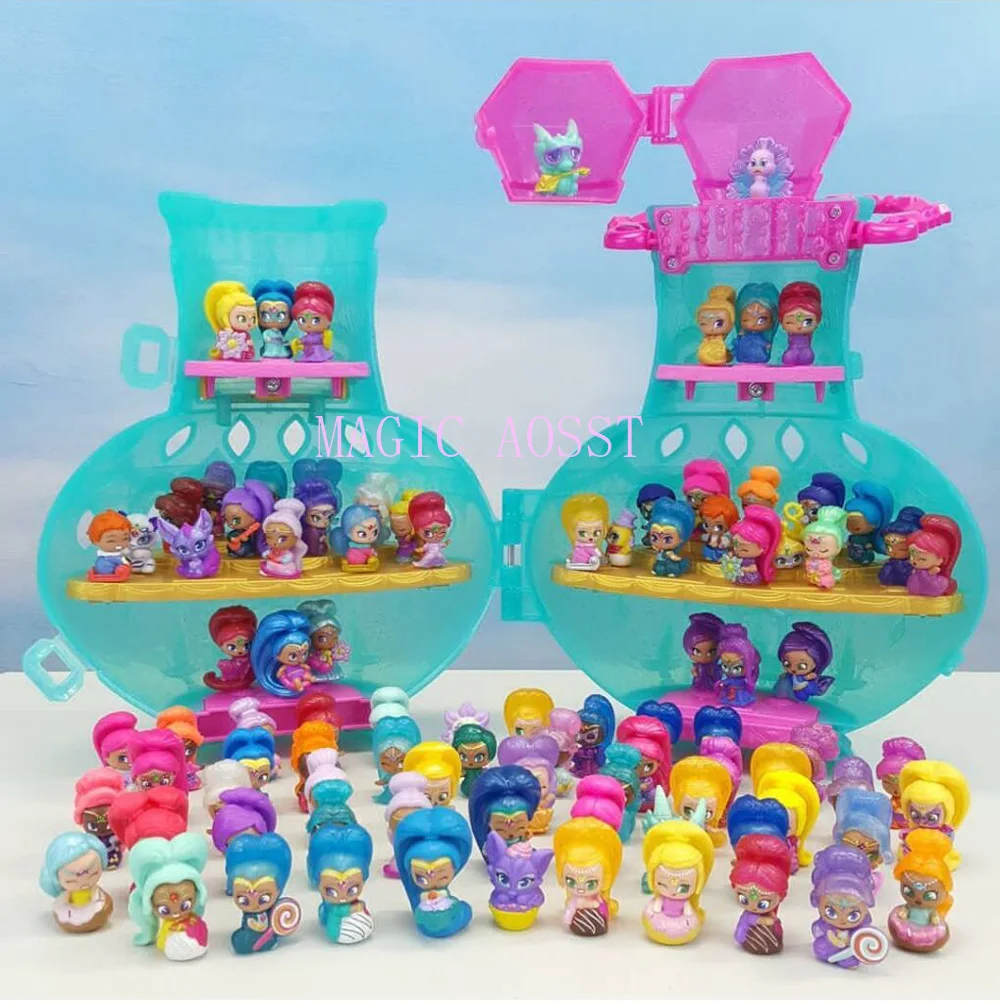 12 шт./24 шт./компл. мерцание сестра милые куклы Обуви Девушка домашних животных