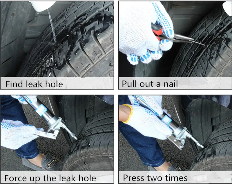 

2nd Generation Upgraded Car Tire Fast Repair Tool Inner car Stickers for Lexus rx350 rx gs is250 gs300 rx300 nx Accessories