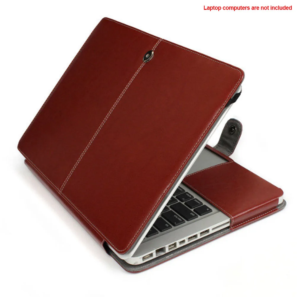 Fashion Sleeve Cover Computer Bag PU Leather Protective Shell Anti Scratch Laptop Case Protector For MacBook 13 Inch | Компьютеры и