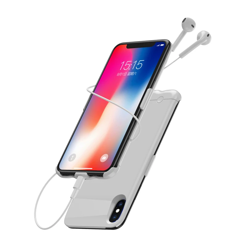 6200 мАч чехол для зарядного устройства для iPhone XS Max power чехол 5200 мАч портативный резервный внешний аккумулятор чехол для iPhone XR чехол для зарядки
