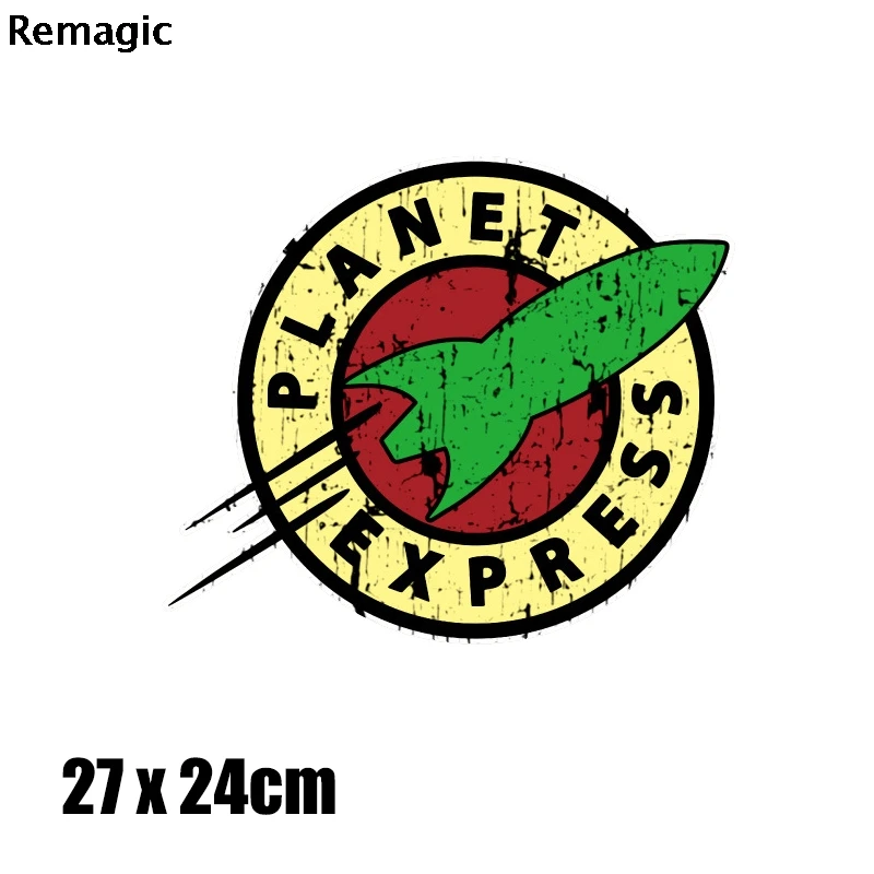 Futurama Planet express DIY нашивки с теплопередачей для аппликация на одежду Детская одежда украшения милые животные железные нашивки - Цвет: 1