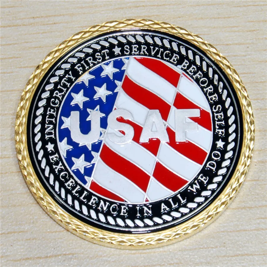 Заказ образца U.S. Монета вызов для ветеранов ВВС|coin|coin coins |