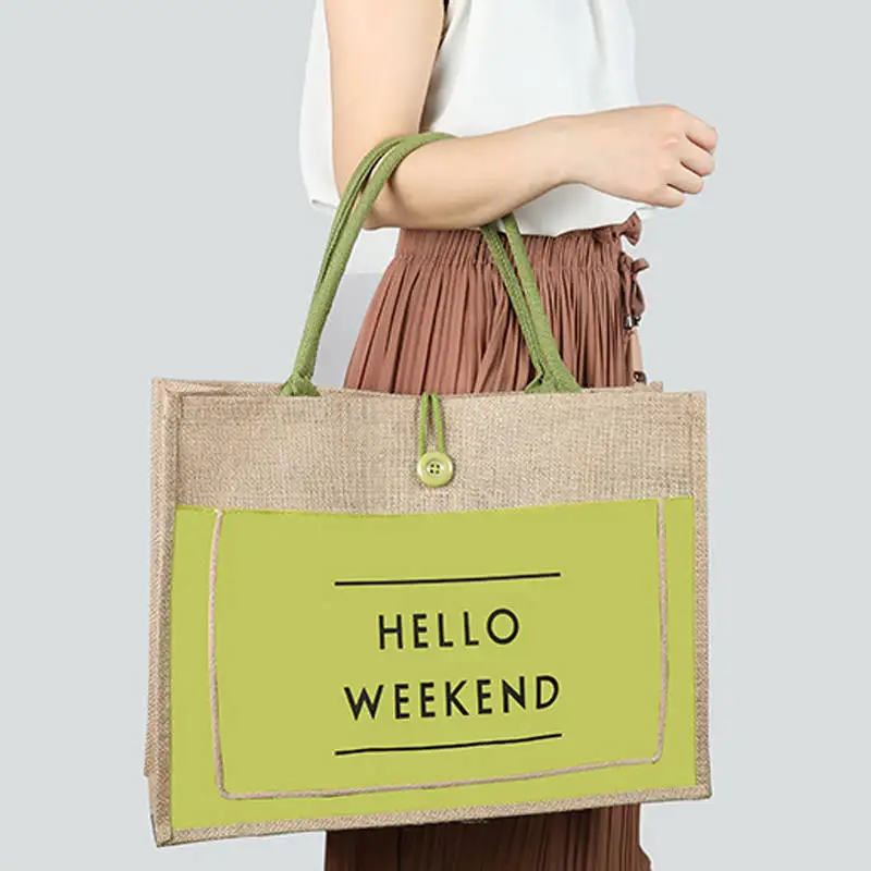 Casual Large Capacity Designer Female Reusable Shopping Bags Luxury High Quality Woman's Handbag Trend Hasp Out Door Cloth Pouch | Багаж и