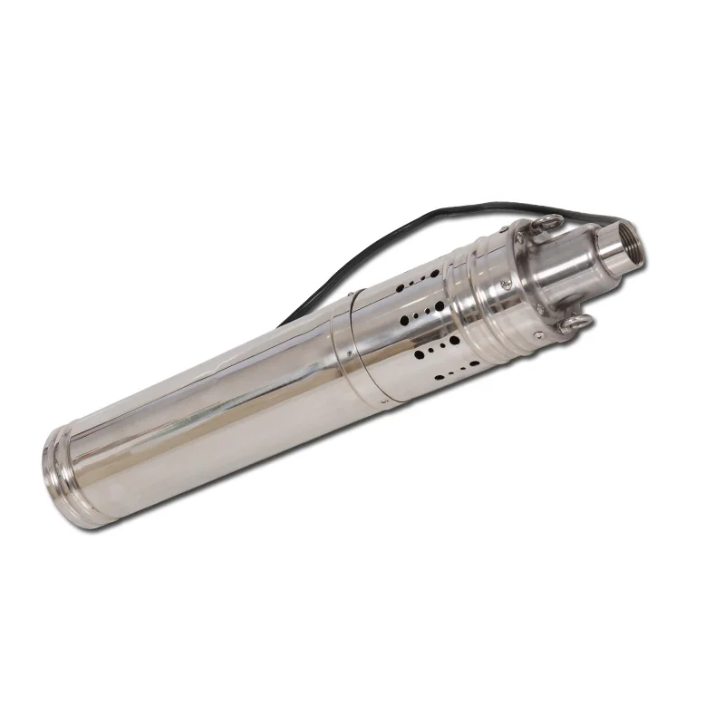 Высокий расход 5m 3/h 15m подъемная головка 489W DC 48V Встроенный MPPT 3 5 дюймовый водяной