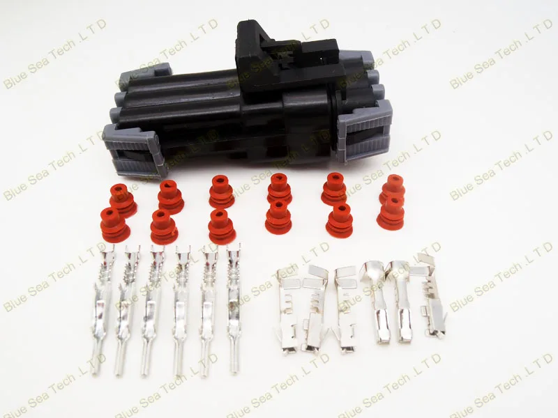 Образец 2 комплекта 6 штырьков штыревой и гнездовой автоматический разъем