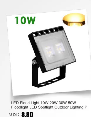 LED Flood Light 10W 20W 30W 50W Floodlight LED Spotlight Outdoor Lighting Projector Reflector Wall Lamp AC 220V Garden Square