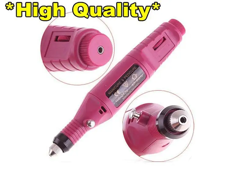 Big Prompt ! 20,000RPM Electric False Nail Art Drill File Buffer MACHINE MANICURE 6 Bits+BE12+#120+137+1478+134(110V&220V)+98#F
Big Prompt ! 20,000RPM Electric False Nail Art Drill File Buffer MACHINE MANICURE 6 Bits+BE12+#120+137+1478+134(110V&220V)+98#F