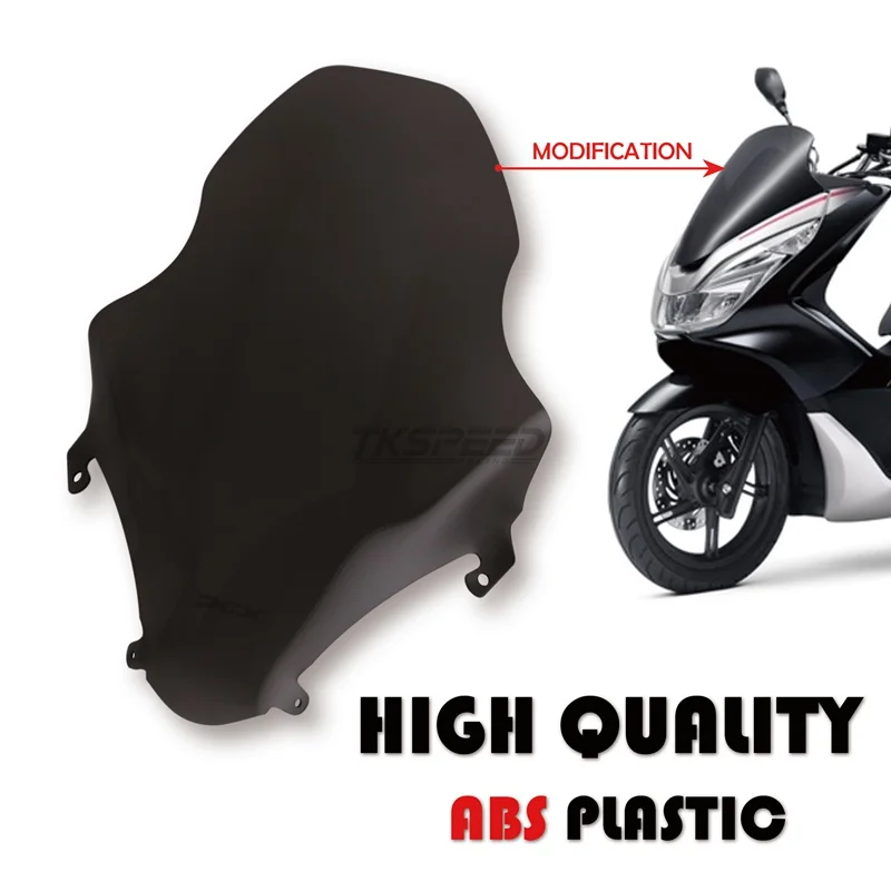 Дефлектор ветрового стекла для мотоцикла ABS Honda pcx 125 PCX125 150 2018 2019|Козырьки от ветра