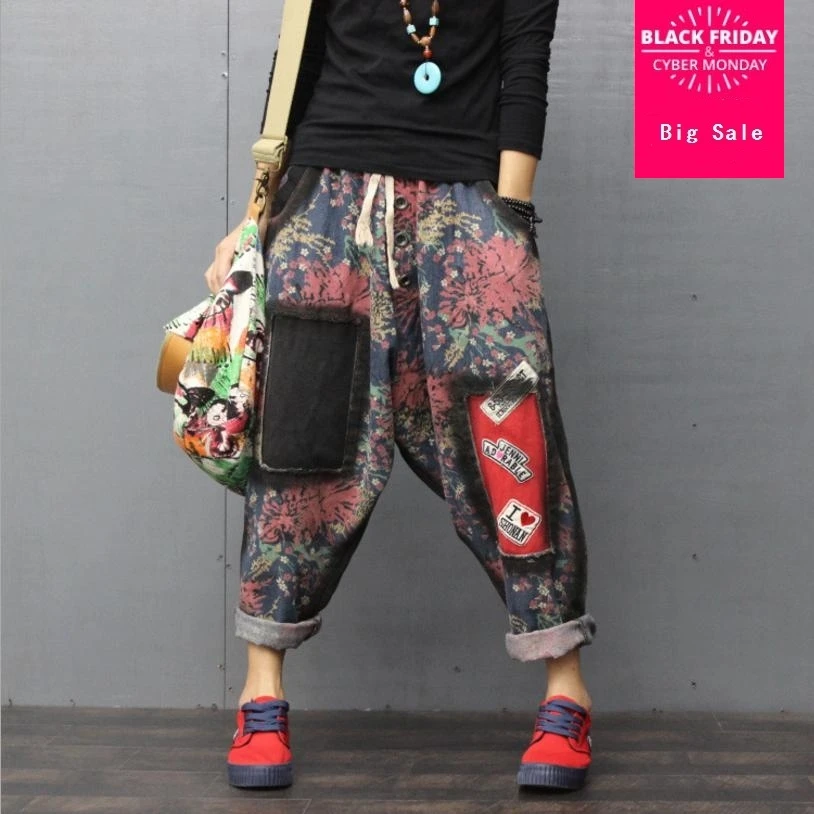 Размера плюс для женщин 2018 футболки в стиле хип хоп Джинсы классные Выбеленные с