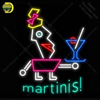 neon sign for martinis neon light neon bulb sign beer bar club sign game room handcraft glass tube light decor lamps for sale