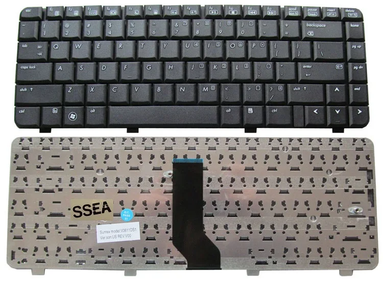 

SSEA новая клавиатура для ноутбука HP 540 541 550 6520 6520S 6720S оптом