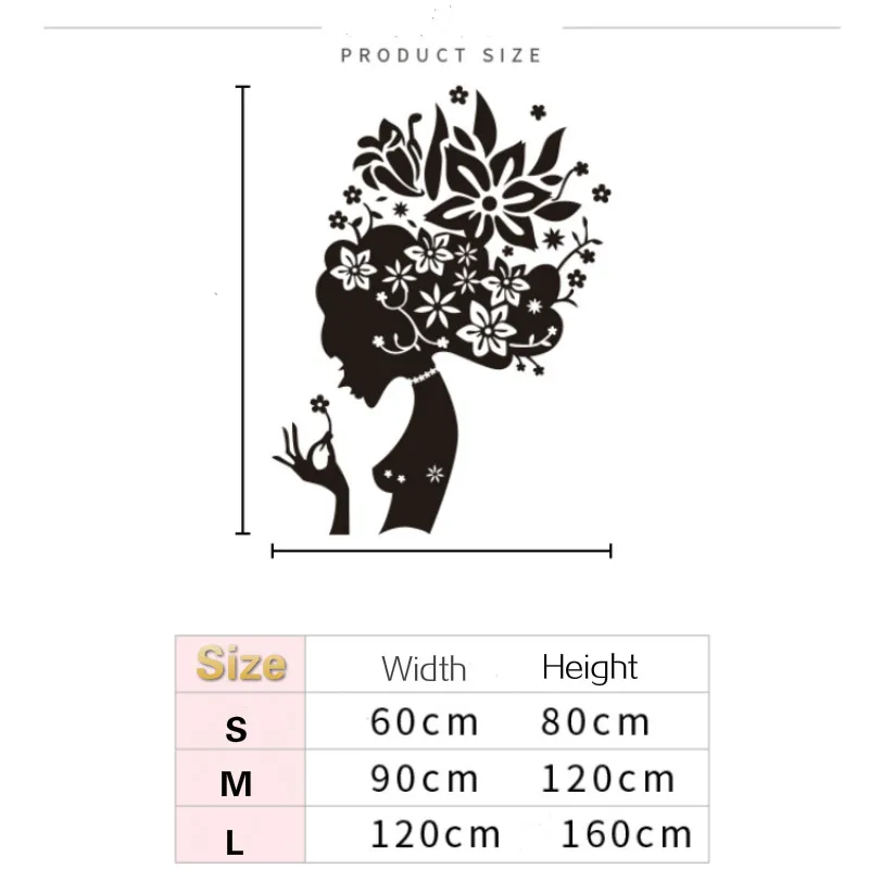 Творческий со сказочным цветком акриловый 3d стерео Настенная Наклейка для