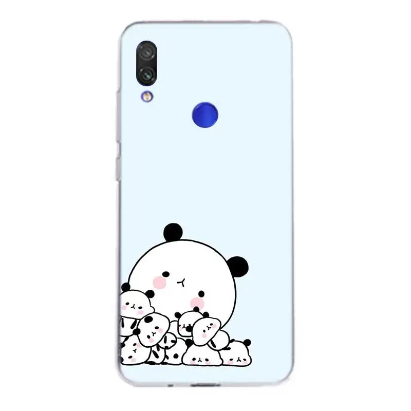 Милый чехол с рисунком панды для Xiaomi redmi Note 7 Pro 6 5 4 Xiomi Redmi 4A 4X Plus 5A 6A силиконовый |