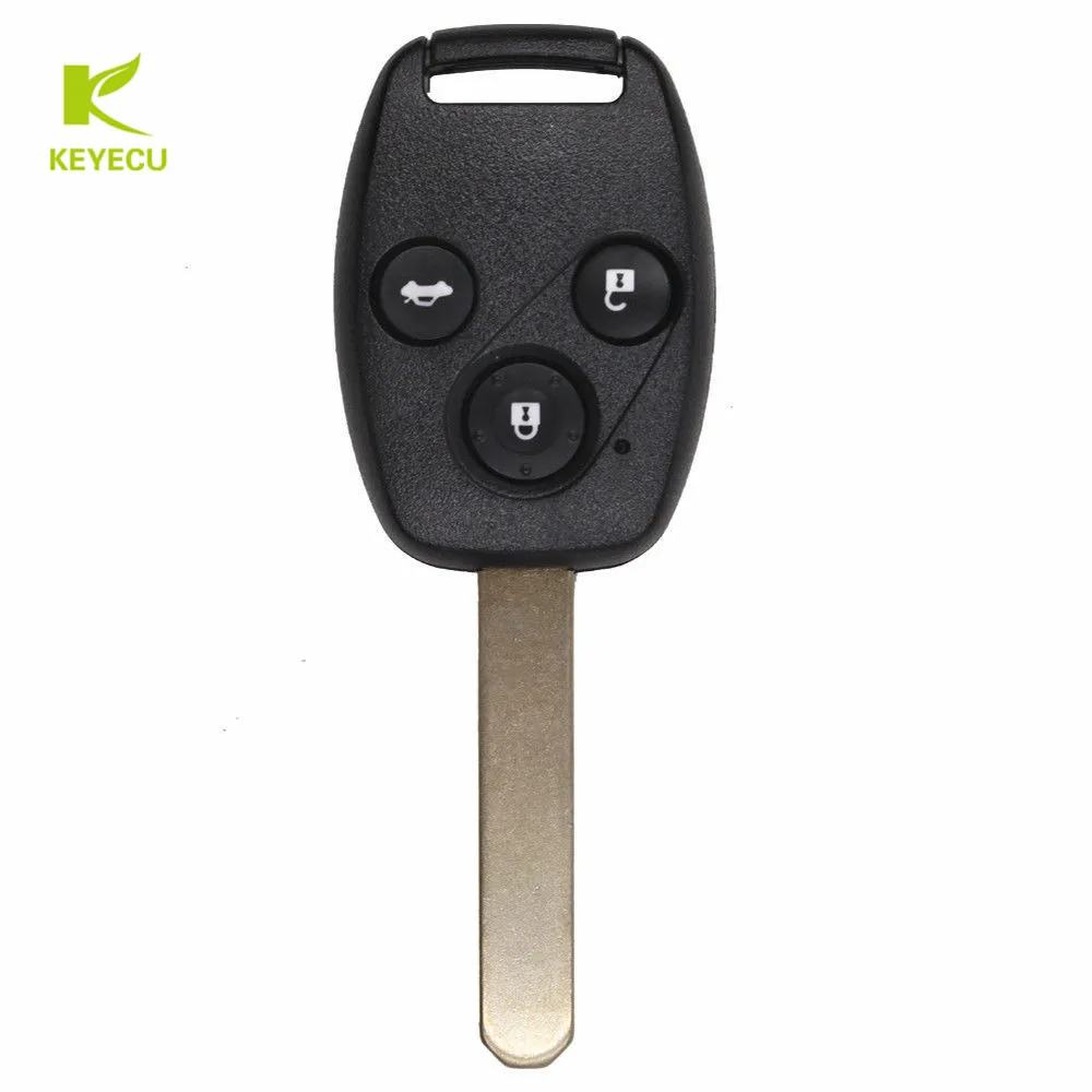 Запасная деталь KEYECU с 3 кнопками 433 МГц чип ID8E для Honda Accord 06-2009 Φ 07-2009 Jazz 2006-2008 |