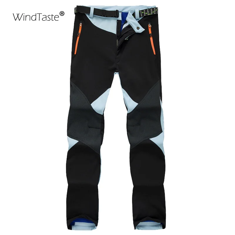 WindTaste женские Зимние флисовые термо брюки уличная брендовая одежда для пеших прогулок кемпинга альпинизма софтшелл брюки женские KA020