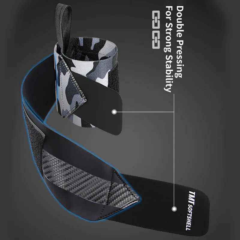 TMT тренажерный зал наручные обертывания браслет повязка для тяжелой атлетики