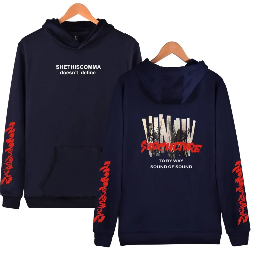 navy bule Женские и мужские толстовки kpop, толстовки и свитшоты, женские толстовки, новинка 4xl, Harajuku, толстовка, хип-хоп одежда - Цвет: navy bule