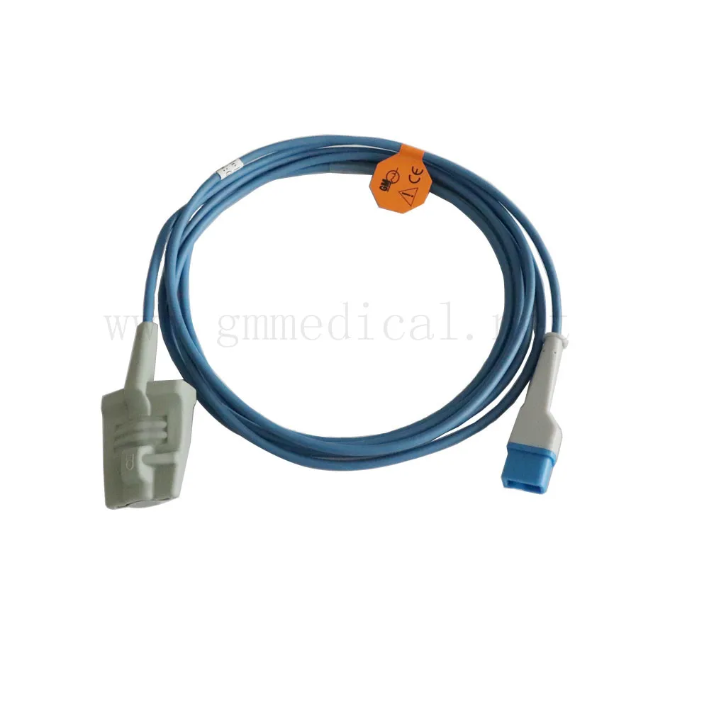 Совместим с пульсоксиметром Spacelab многоразовым взрослым силиконовым мягким