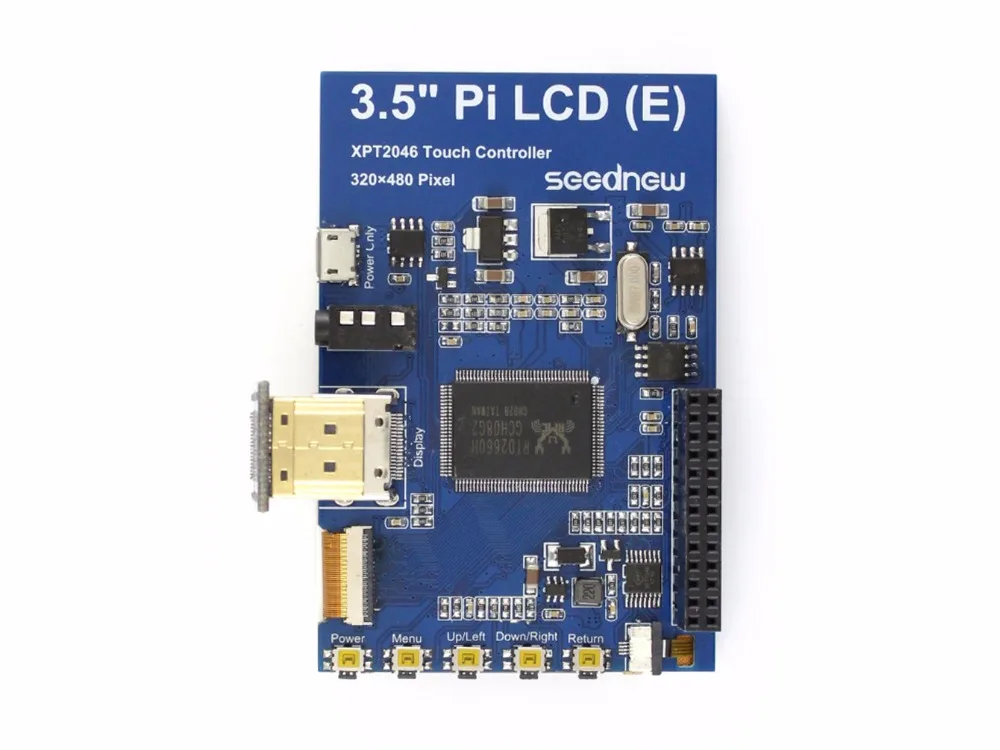 3 5 &quotPi LCD (E) Raspberry Pi разрешение 480x320 резистивное Сенсорное Управление поддерживает